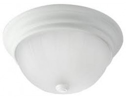 Ribbed Satin-Swirl Glass Light